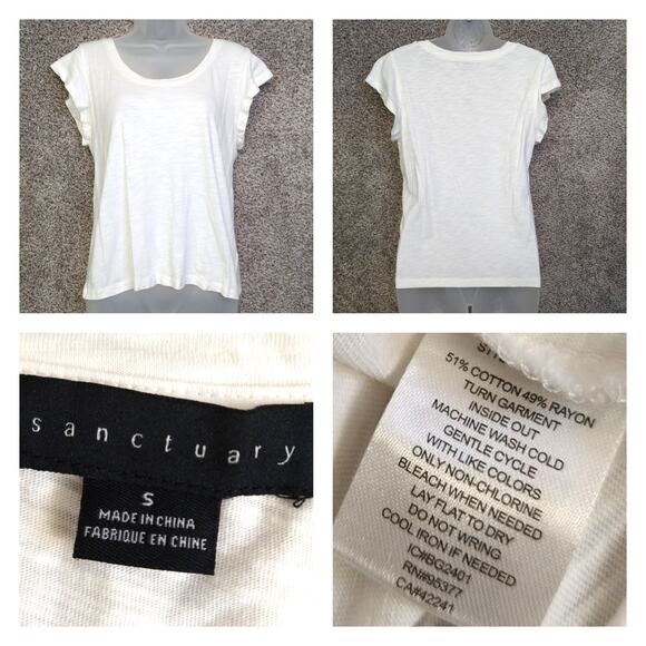 4-Piece Trendy Top & Bodysuit Bundle – Size S – Free People, AFRM, Sanctuary - Picture 8 of 8